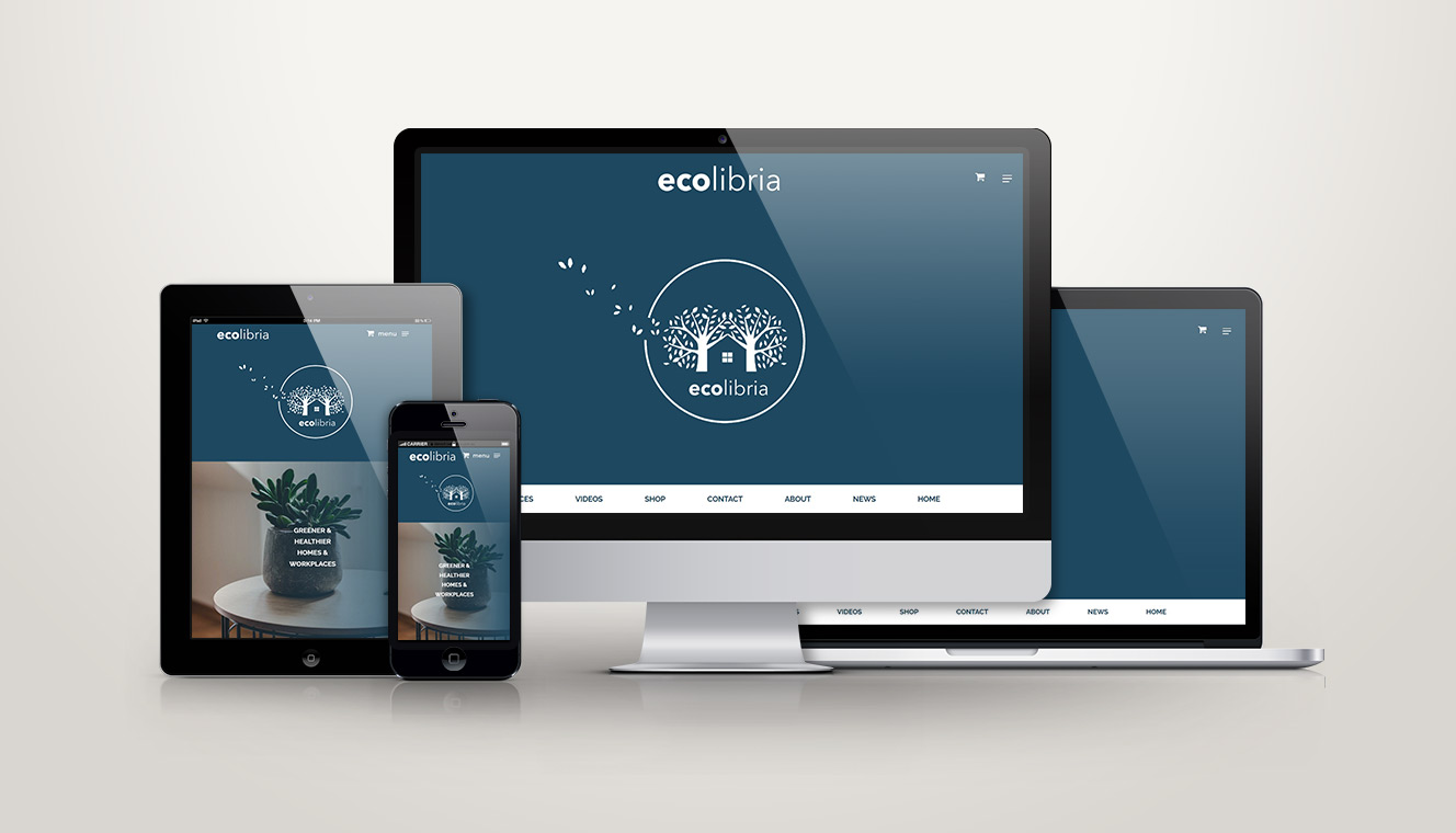 Ecolibria eCommerce Website Redesign