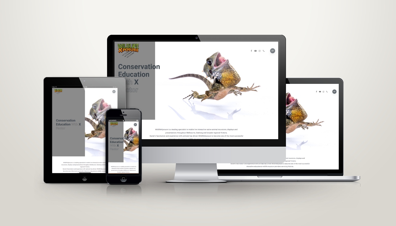 WildlifeXposure Website Redesign